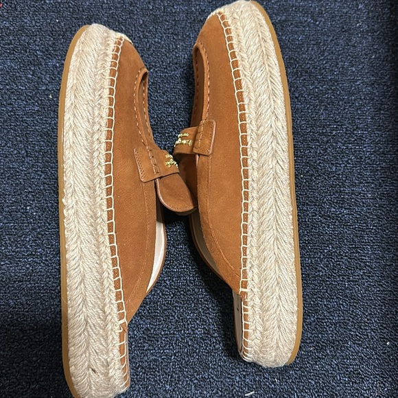 Kate Spade Brown Espadrille Mules WORN ONCE - Picture 6 of 7